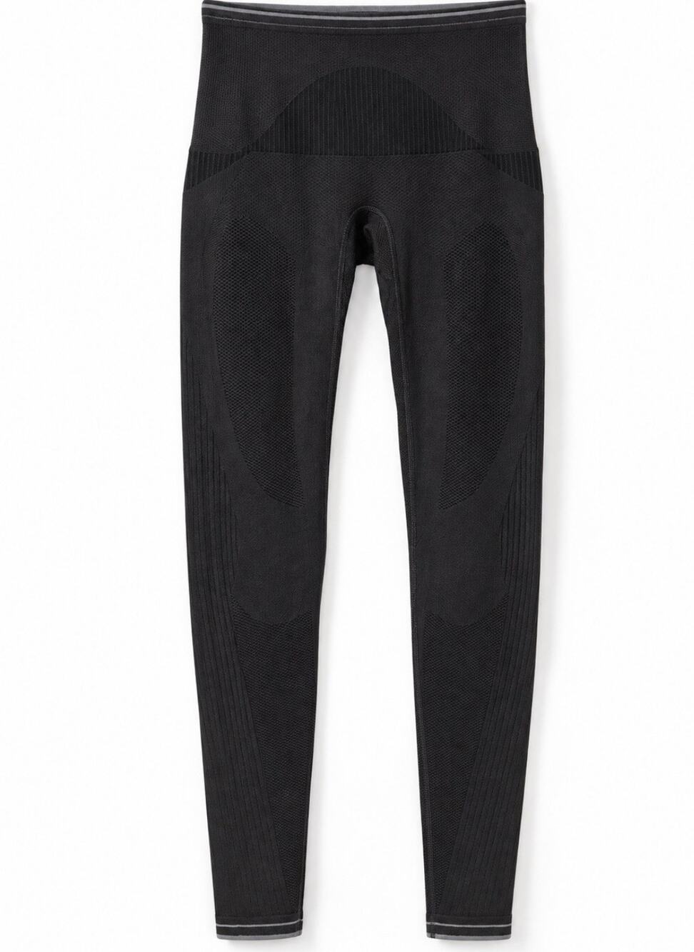 Patagonia Capilene Seamless Base Layer Leggings Dark Gray Size S